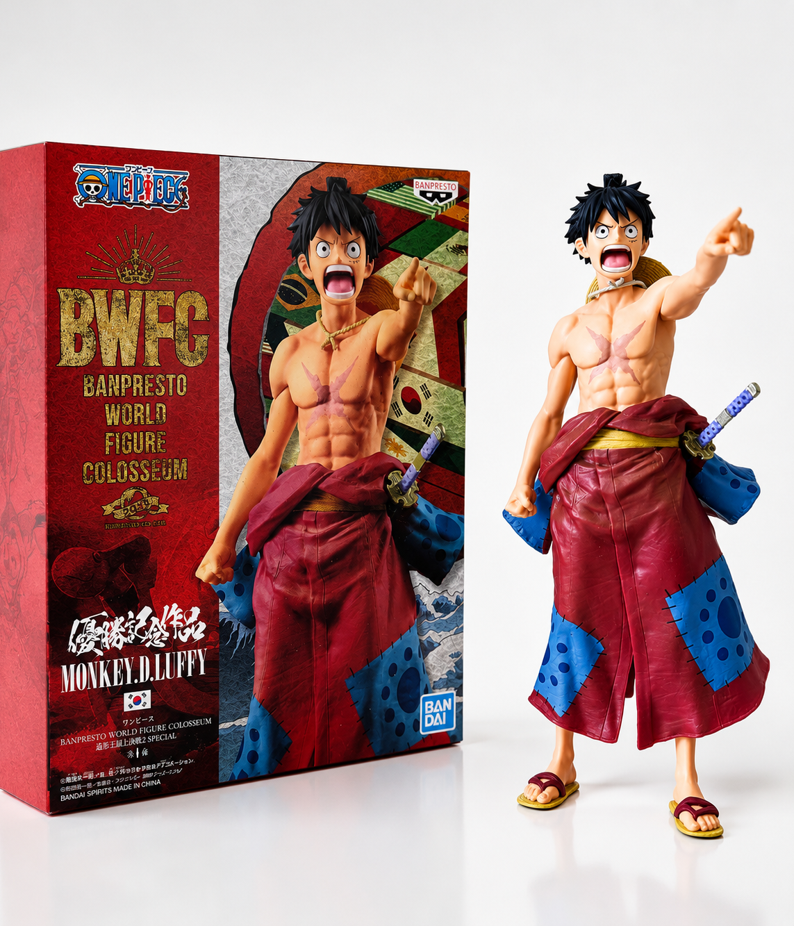 Monkey D. Luffy BWFC (Banpresto World Figure Colosseum) 2 Special – Wano Country version