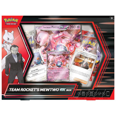 Team Rocket's Mewtwo ex Box