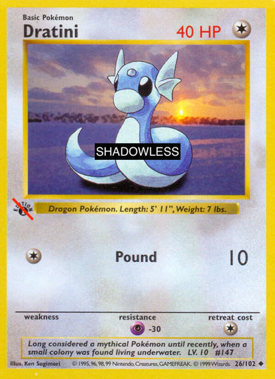 Dratini BS 26 Shadowless