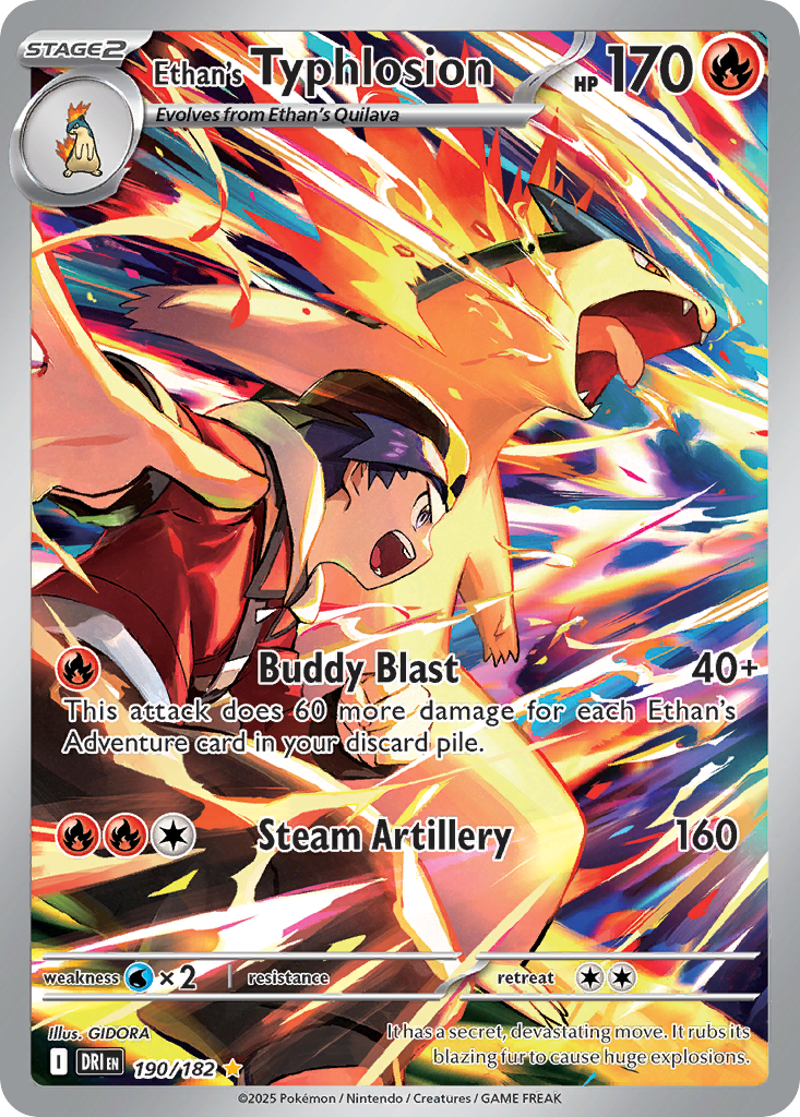 Ethan's Typhlosion DRI 190