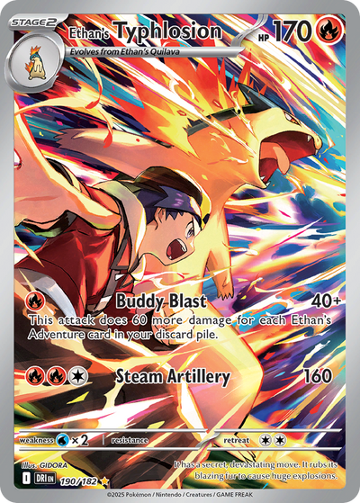 Ethan's Typhlosion DRI 190