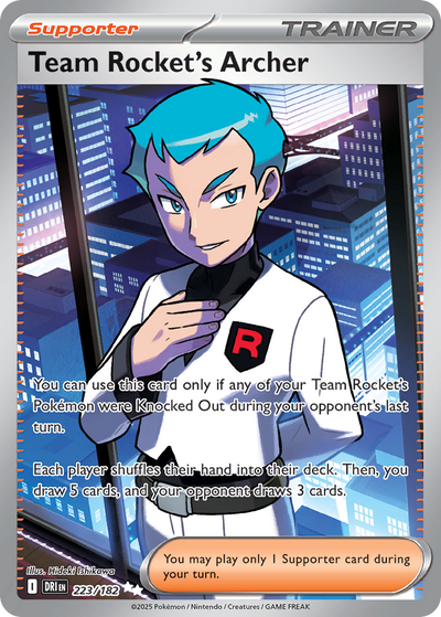 Team Rocket's Archer DRI 223