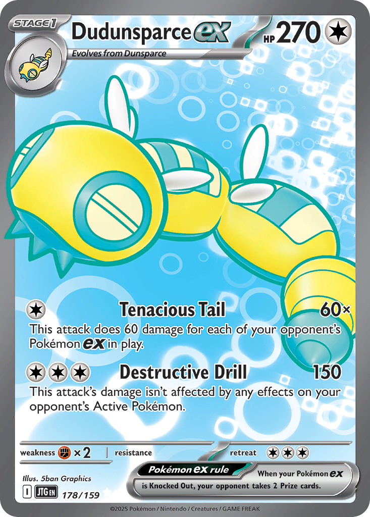 Dudunsparce ex JTG 178