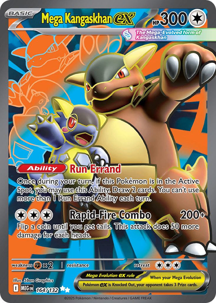 Mega Kangaskhan ex MEG 164