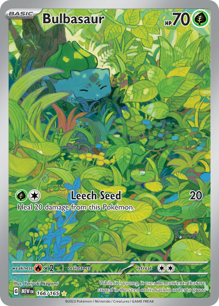 Bulbasaur MEW 166