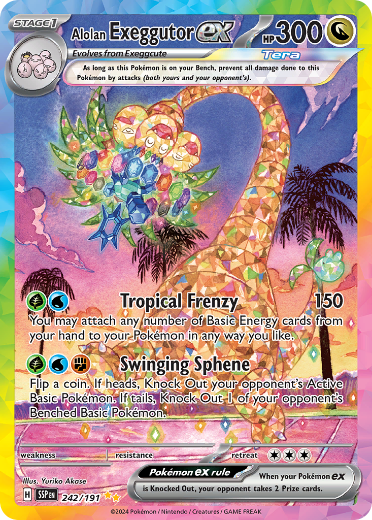 Alolan Exeggutor ex SSP 242