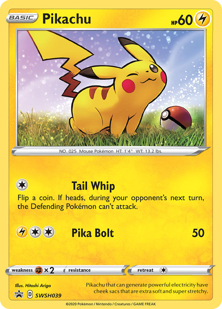 Pikachu SWSH 39