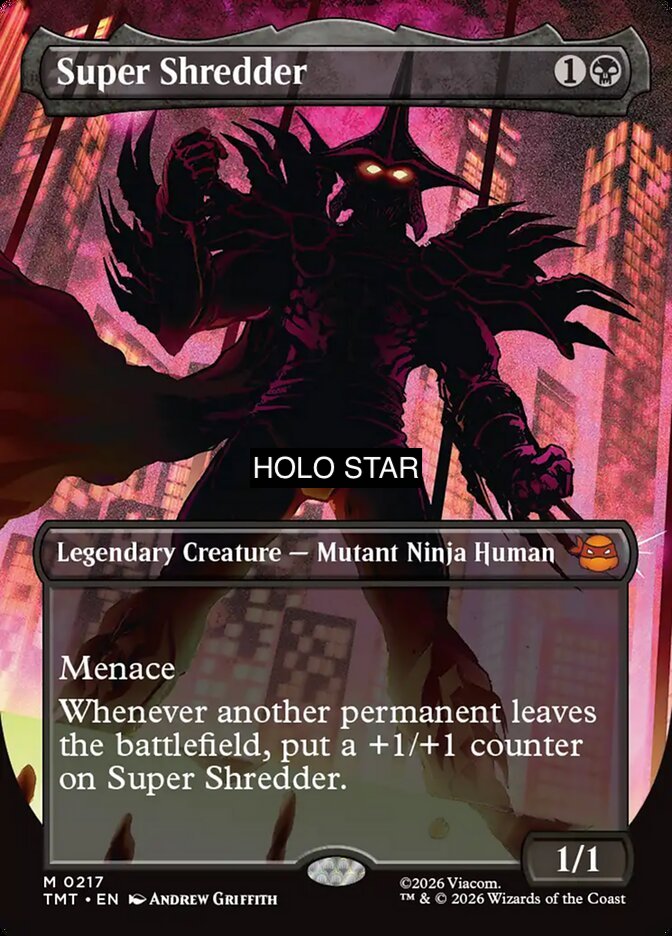 Super Shredder TMT 217 Holo